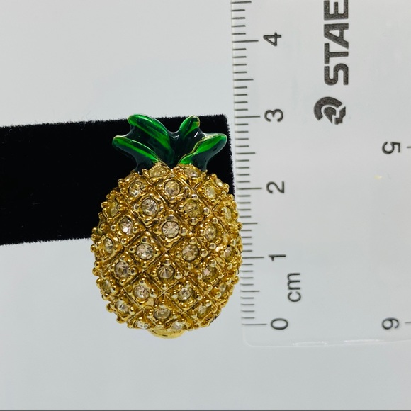 VINTAGE Pineapple Earrings - Picture 6 of 8